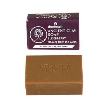 ZionHealth: Elderberry Ancient Clay Soap - 6 oz. image 0